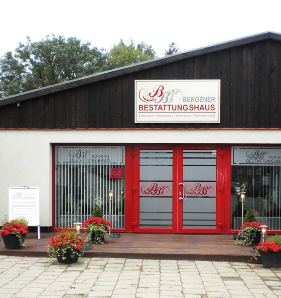 Bergener Bestattungshaus Inh. Steve Schlegel - Außenansicht